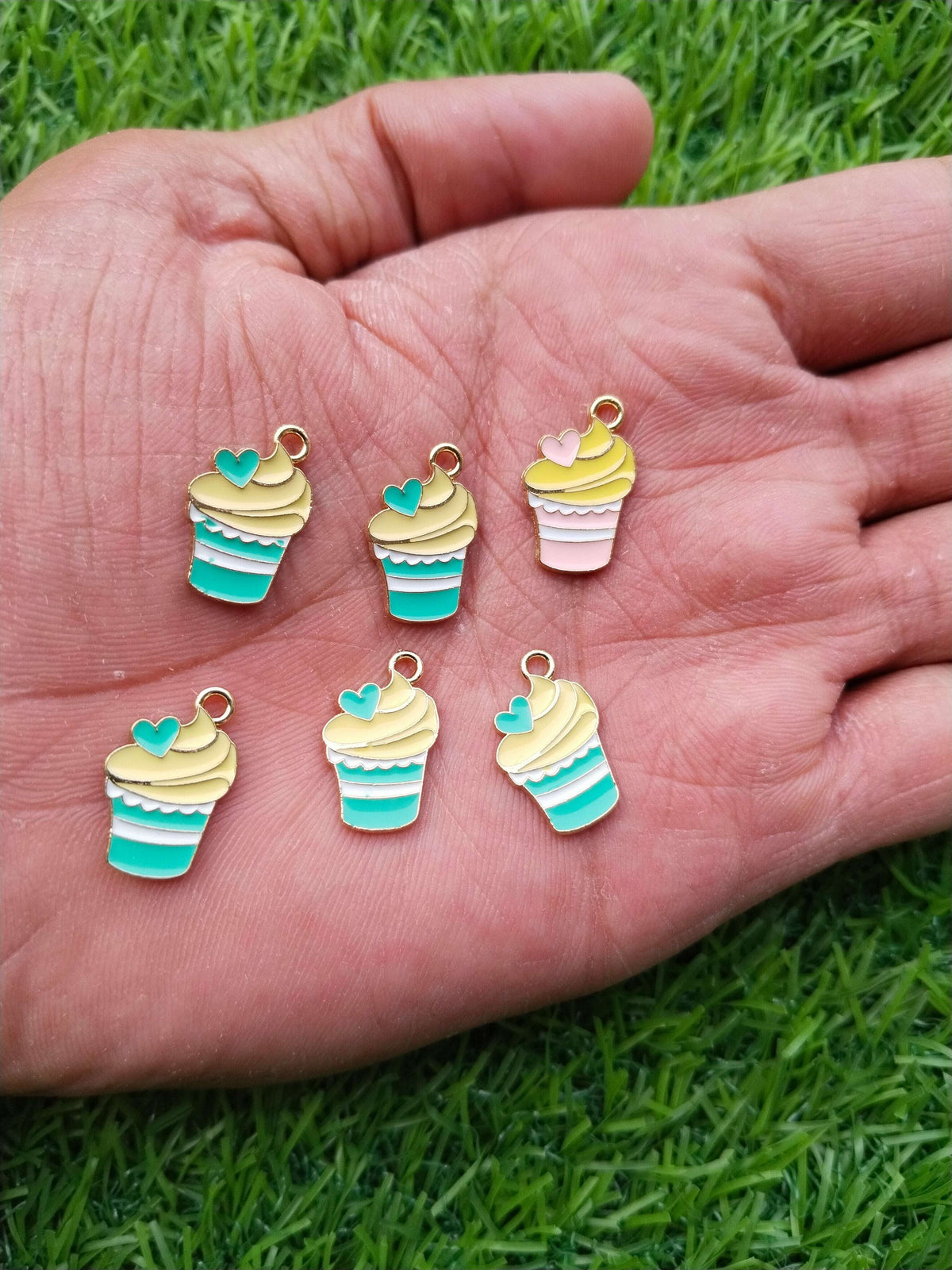 charms 6 pcs