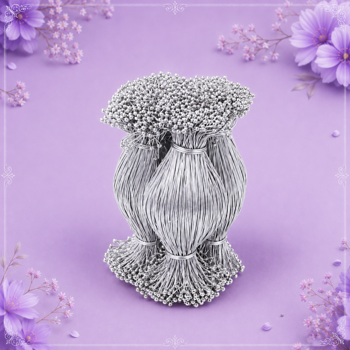 Silver Loreal Bunch for Jewelry Making
