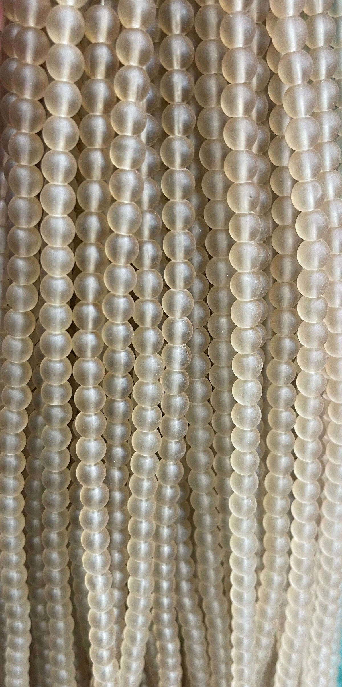Matte beads 8mm