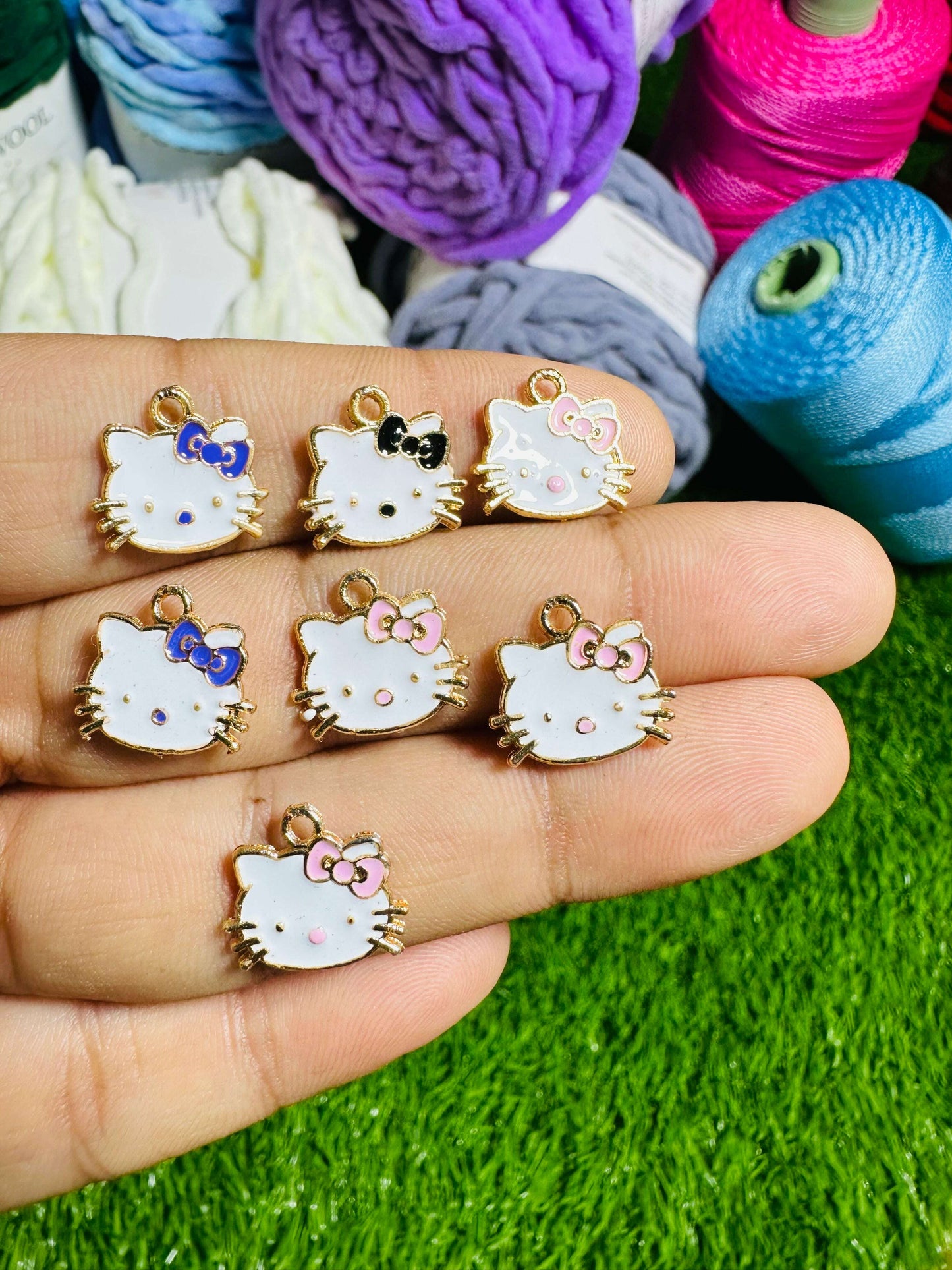 charms pendant 6 pcs