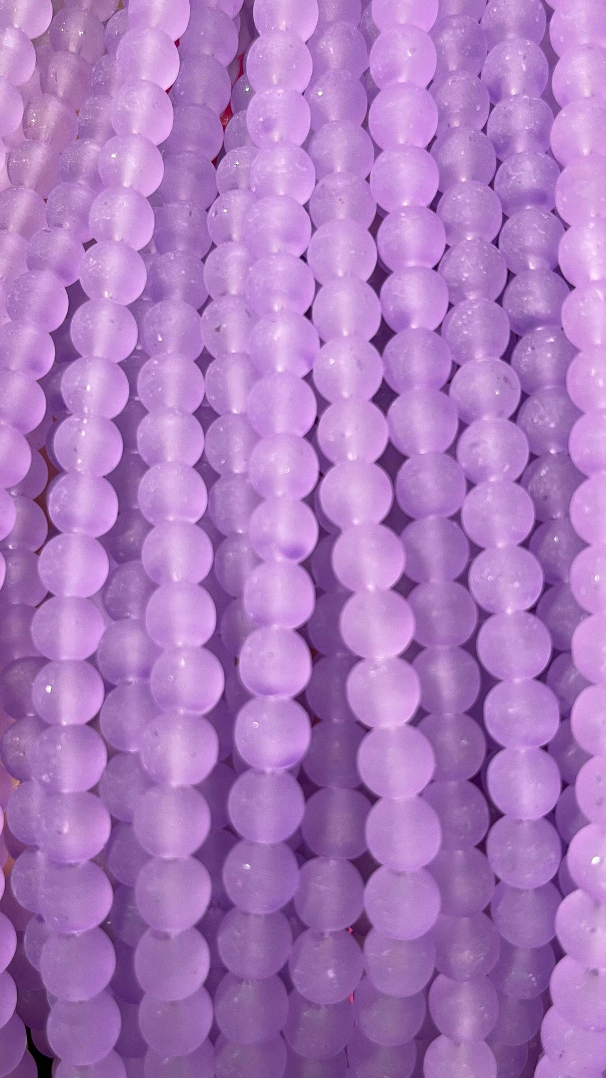 Mate glass beads 8mm