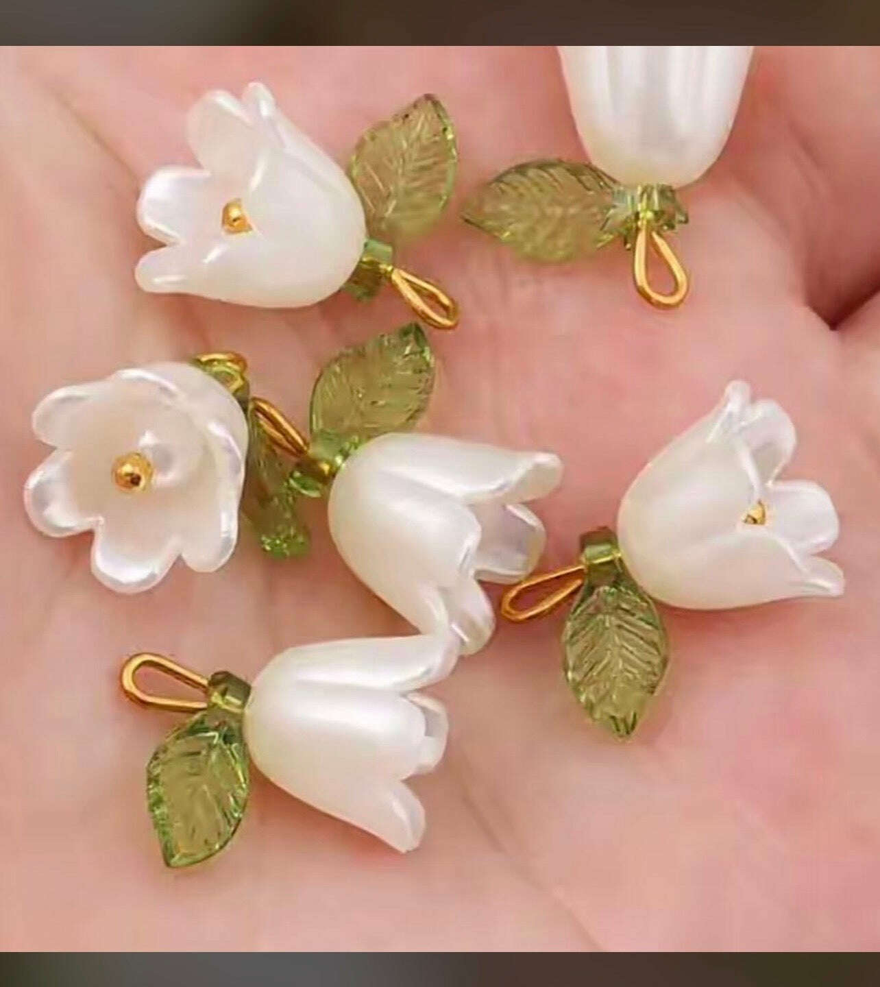 Pearls Handmade Flowers
