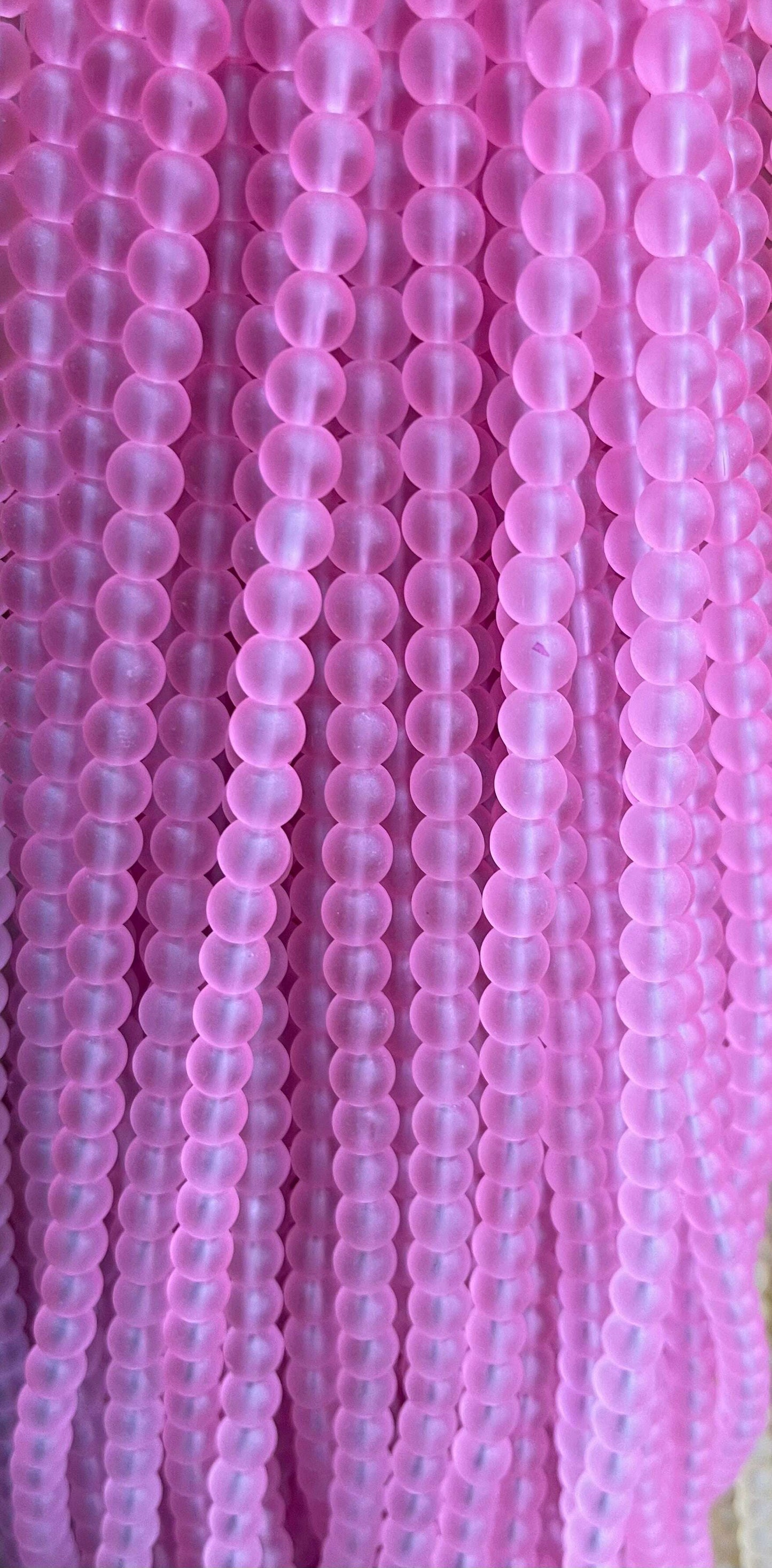 matte beads 8mm