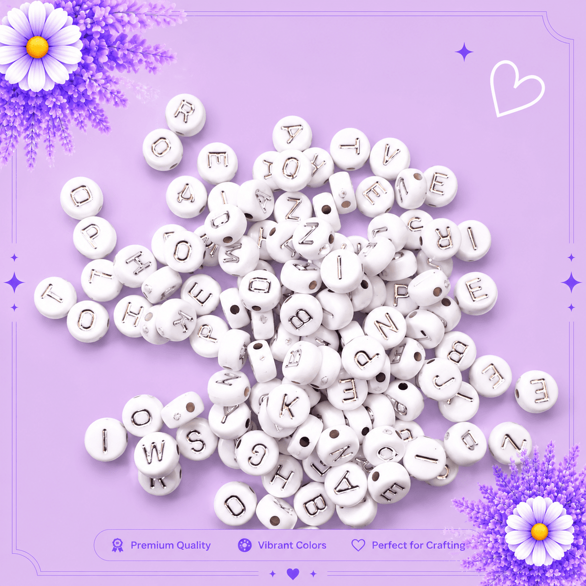 Silver Mix A to Z alphabets