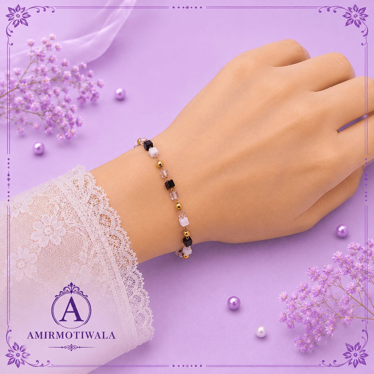 gold-plated rosary chain