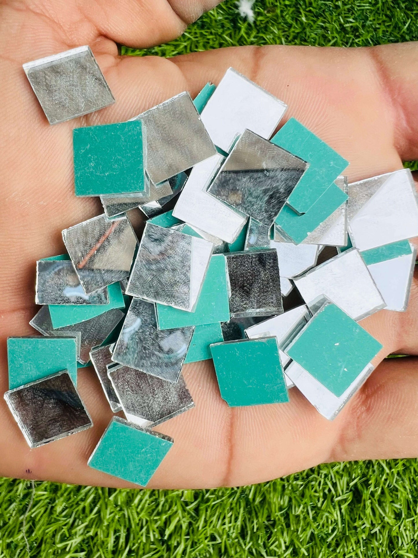 White Mirror 8x8mm