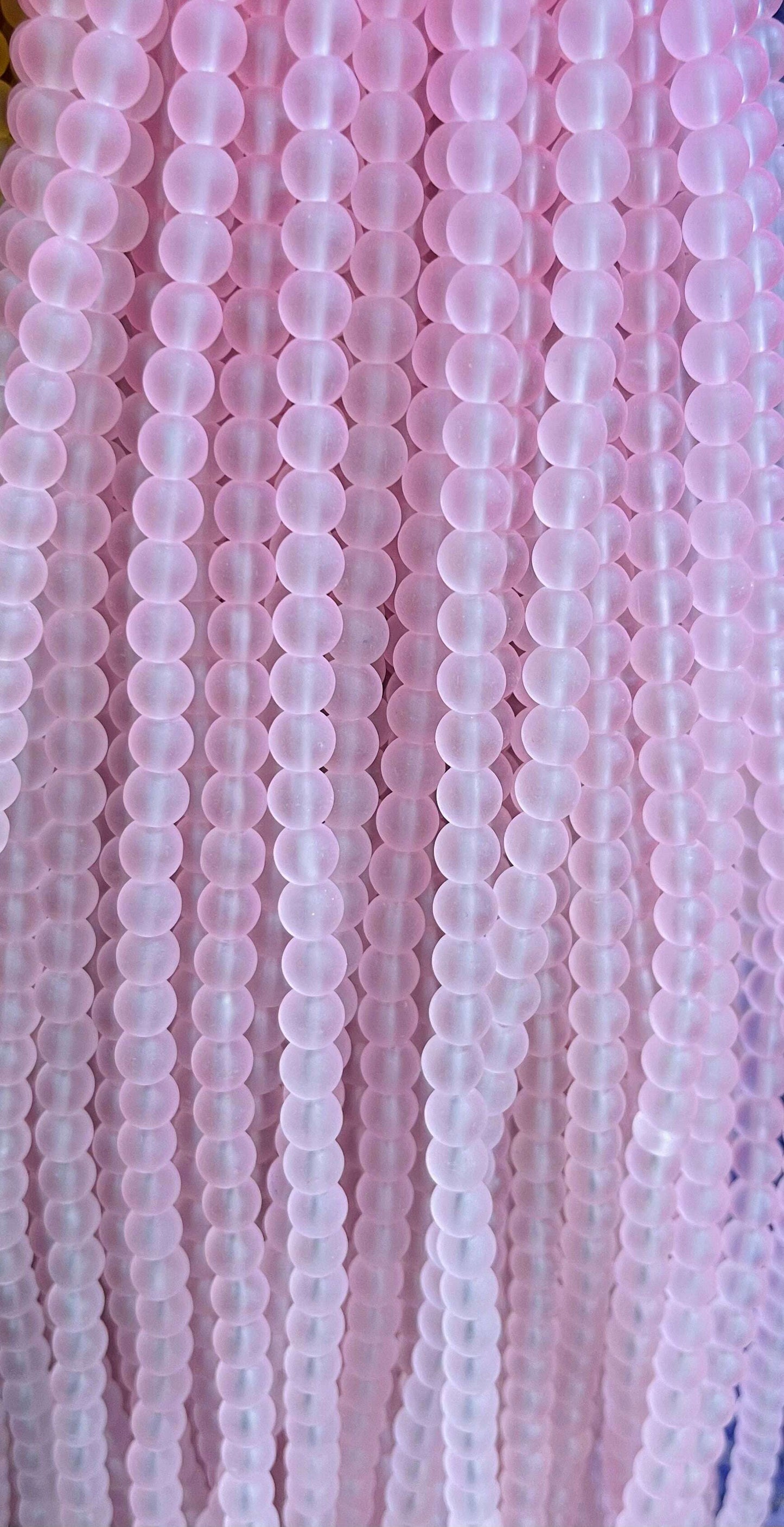 Matte beads 8mm