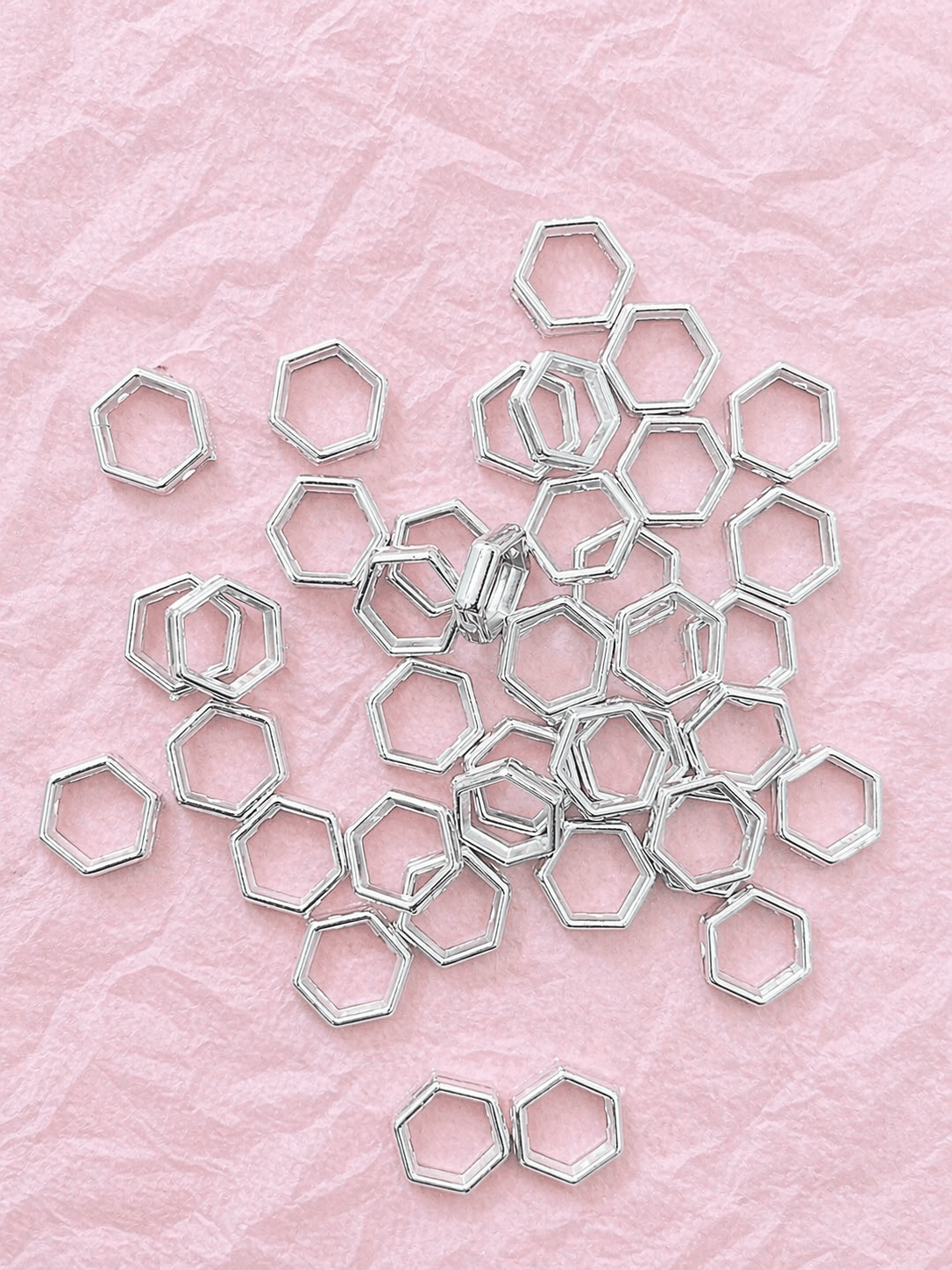 Hexagon Style Hollo Rings