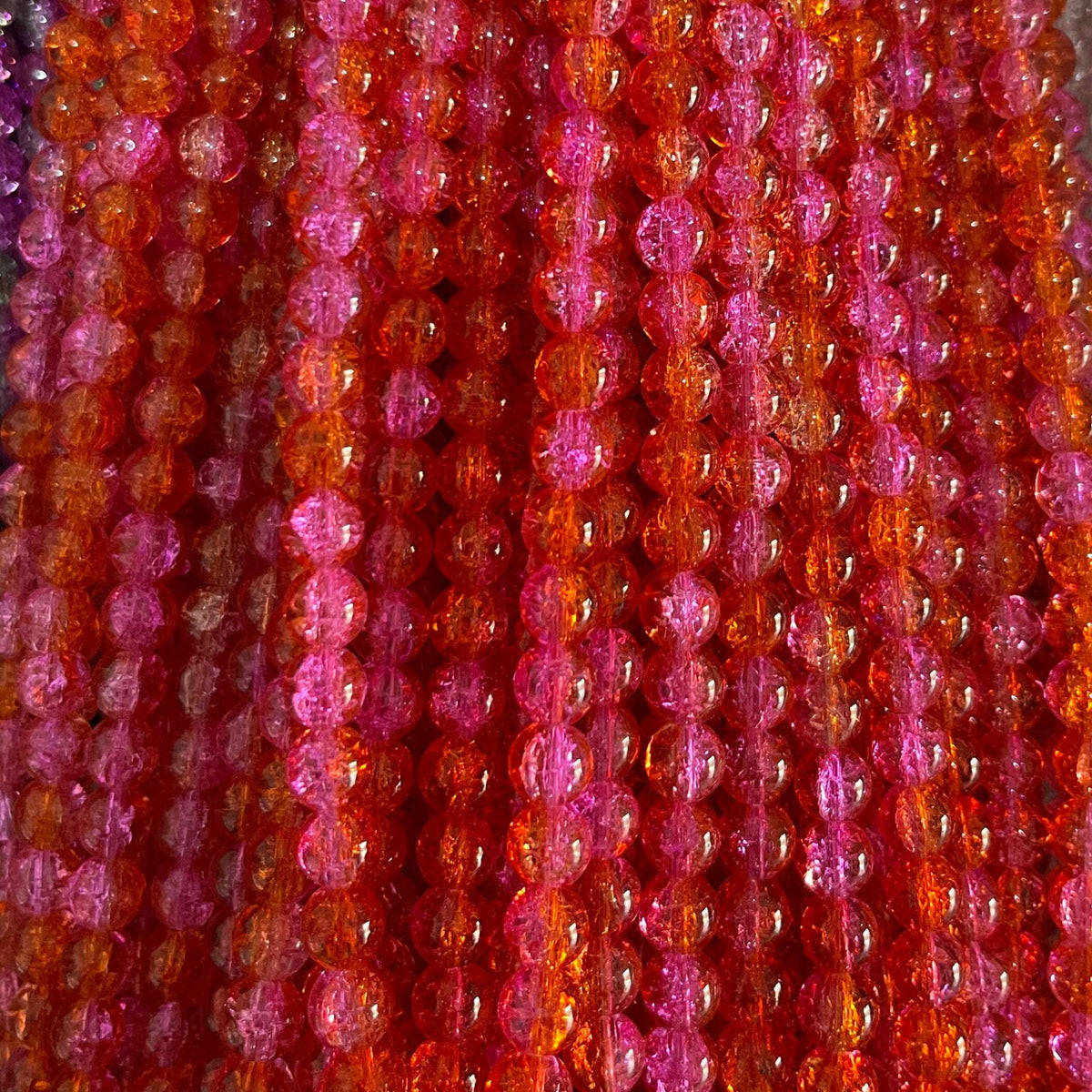 Crack beads 8mm