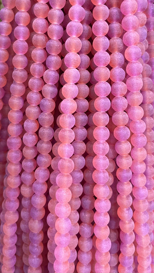 Matte beads 8mm