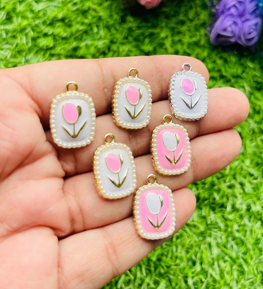 Charms 3d pendant 6 pcs