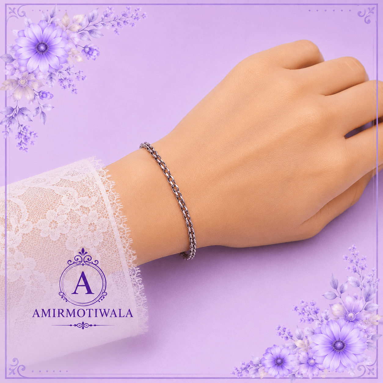 Silver Permanent Bracelet Chain