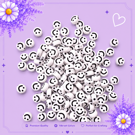 Smiley Face Beads