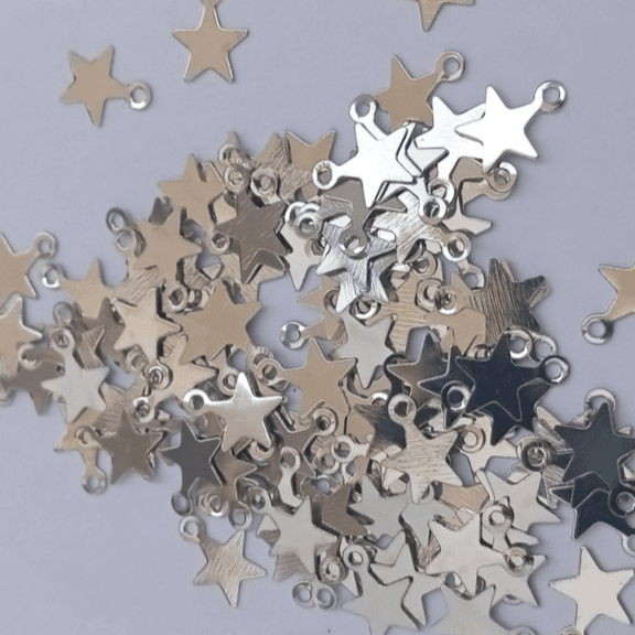 Star Charm Golden & Silver