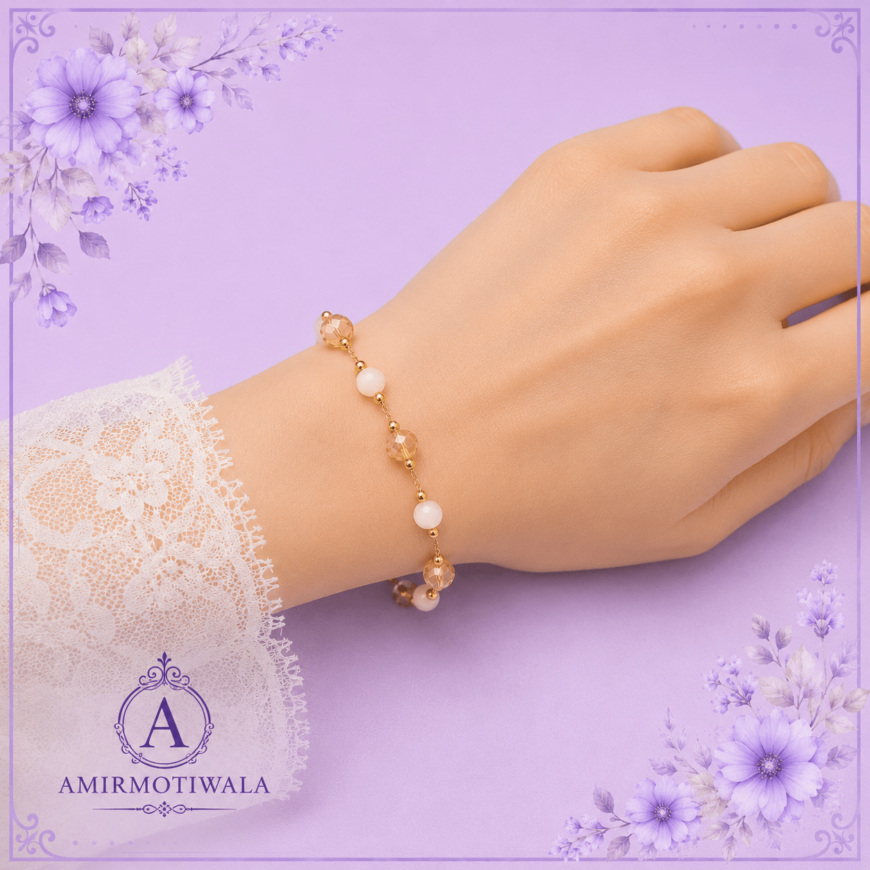 Gold-plated rosary chain
