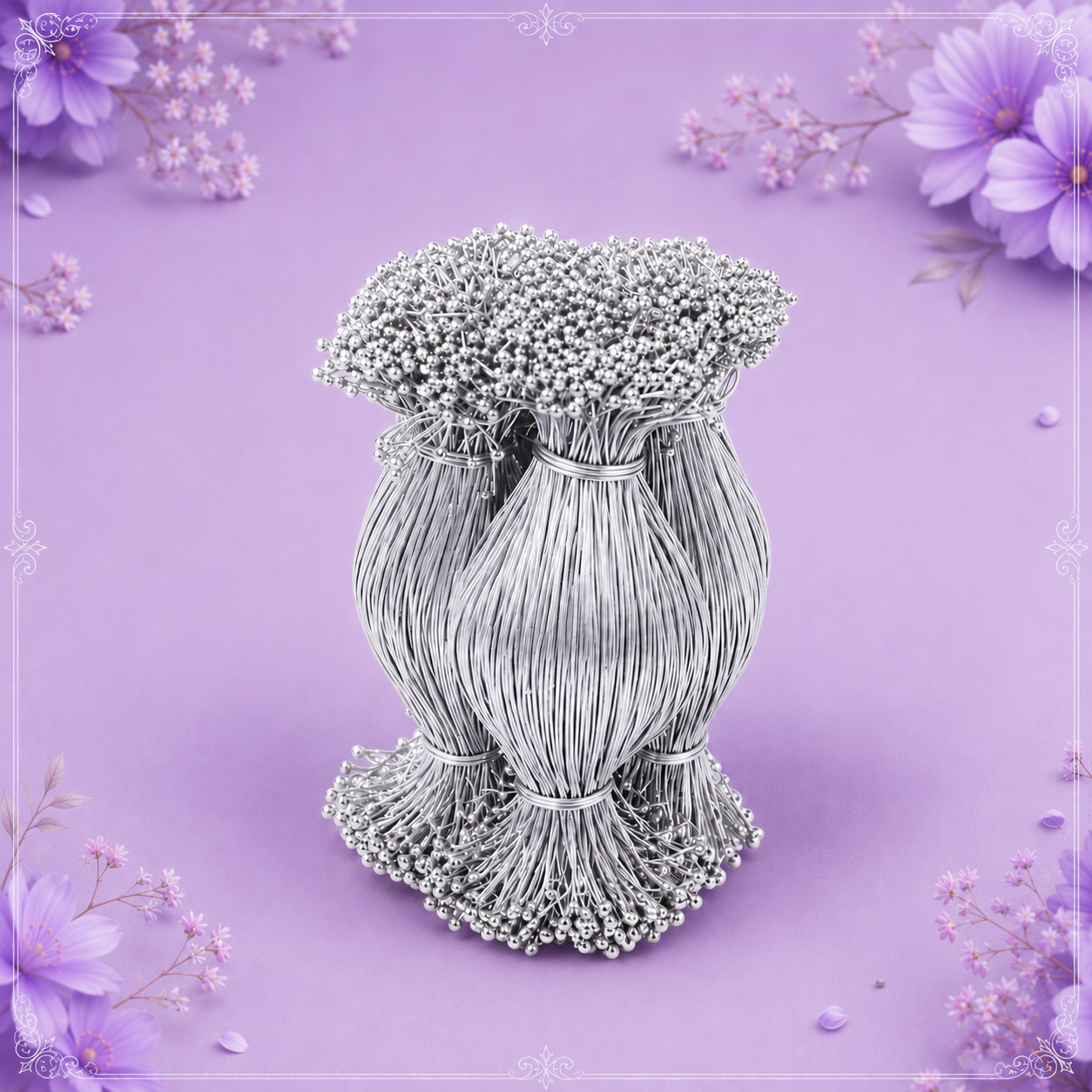 Silver Loreal Bunch for Jewelry Making