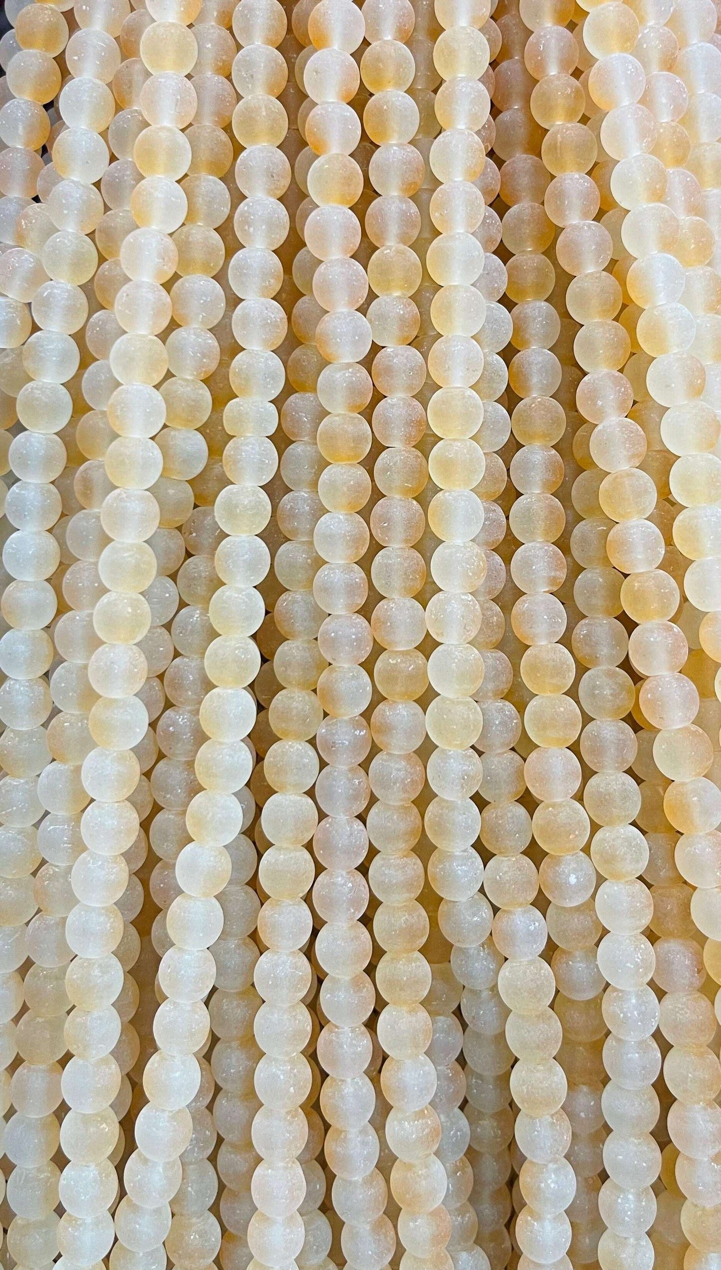 Matte beads 8mm