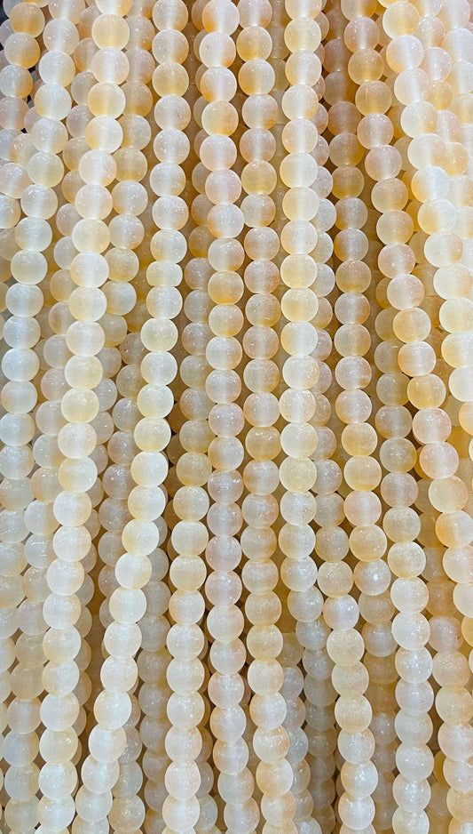 Matte beads 8mm