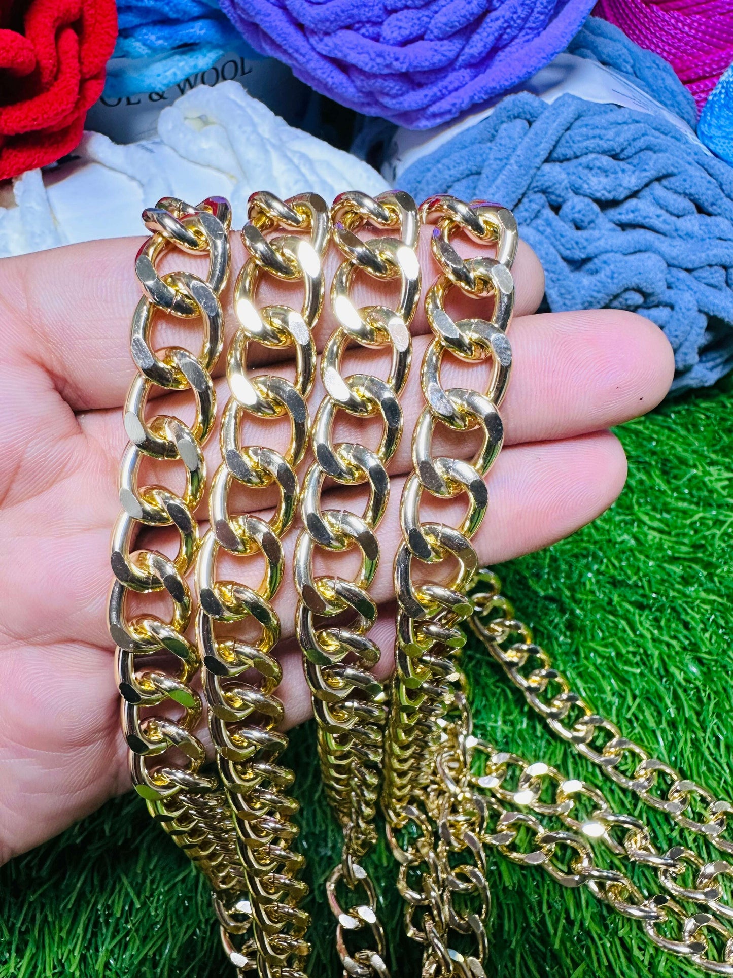 Bag chain 1_Yard Golden/Silver