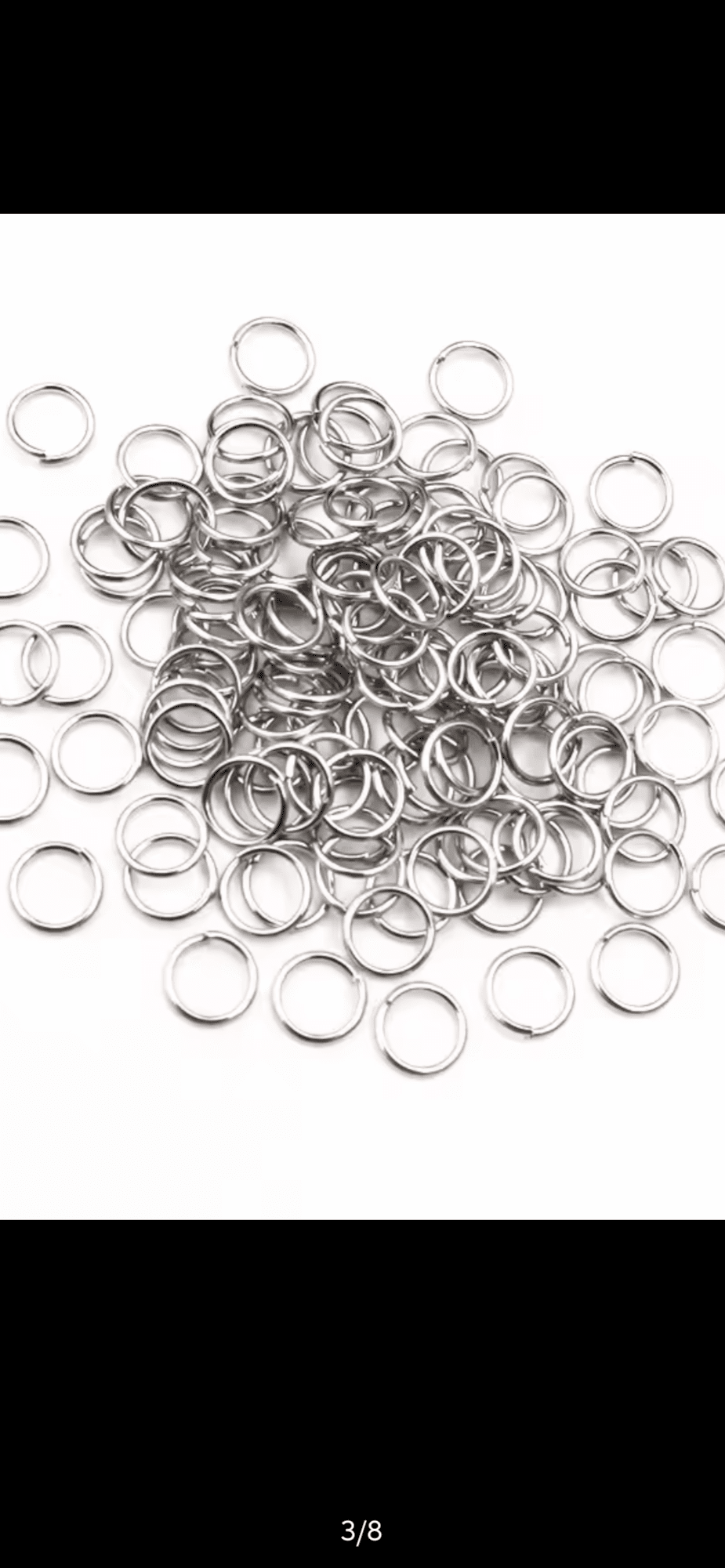 Jump Ring Golden & Silver