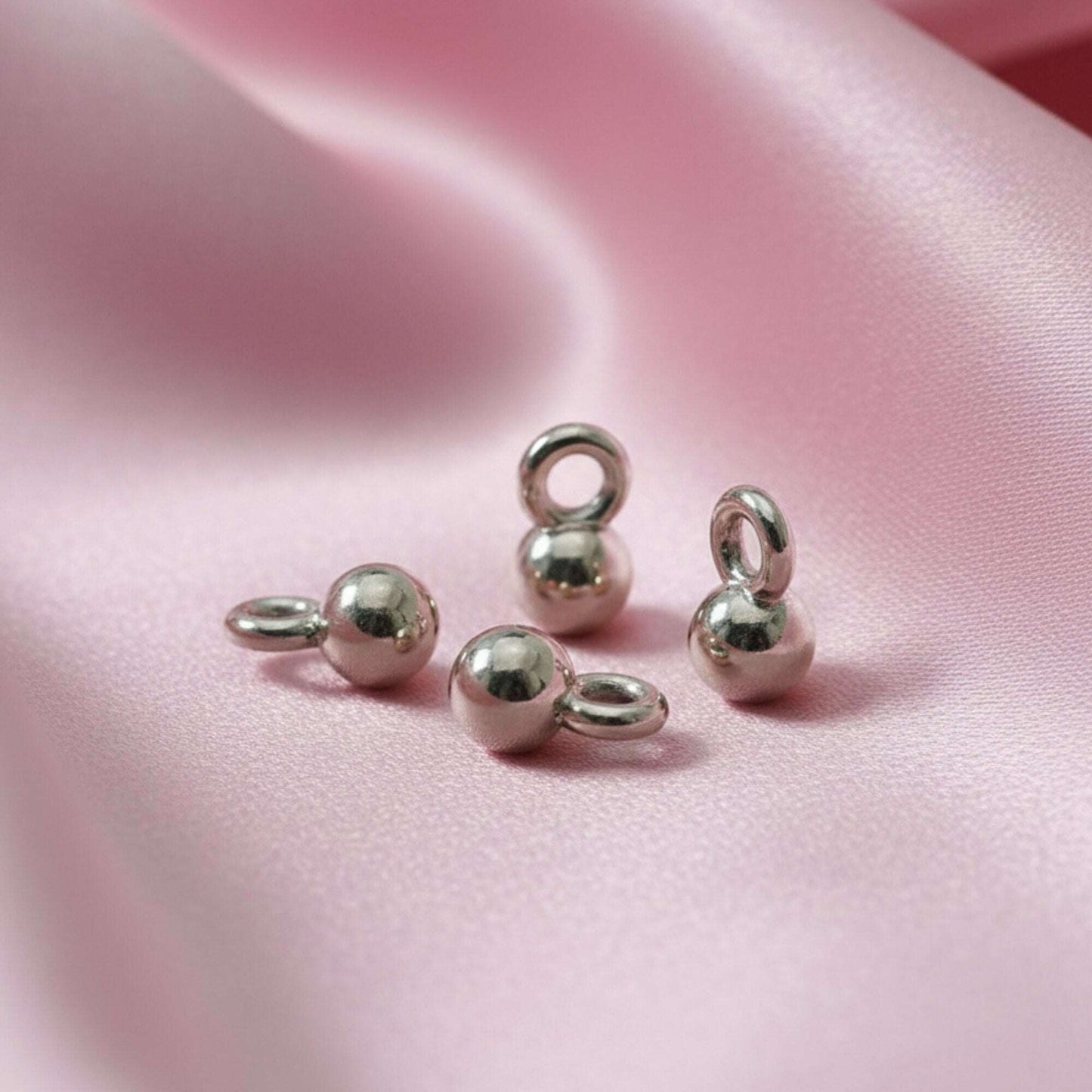 silver 4mm ghungroo