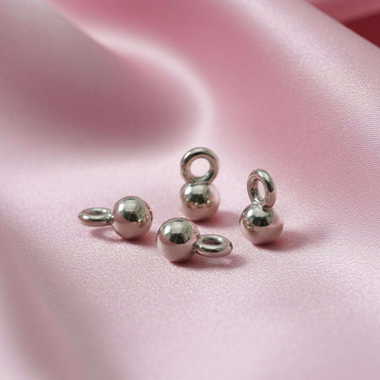 silver 4mm ghungroo