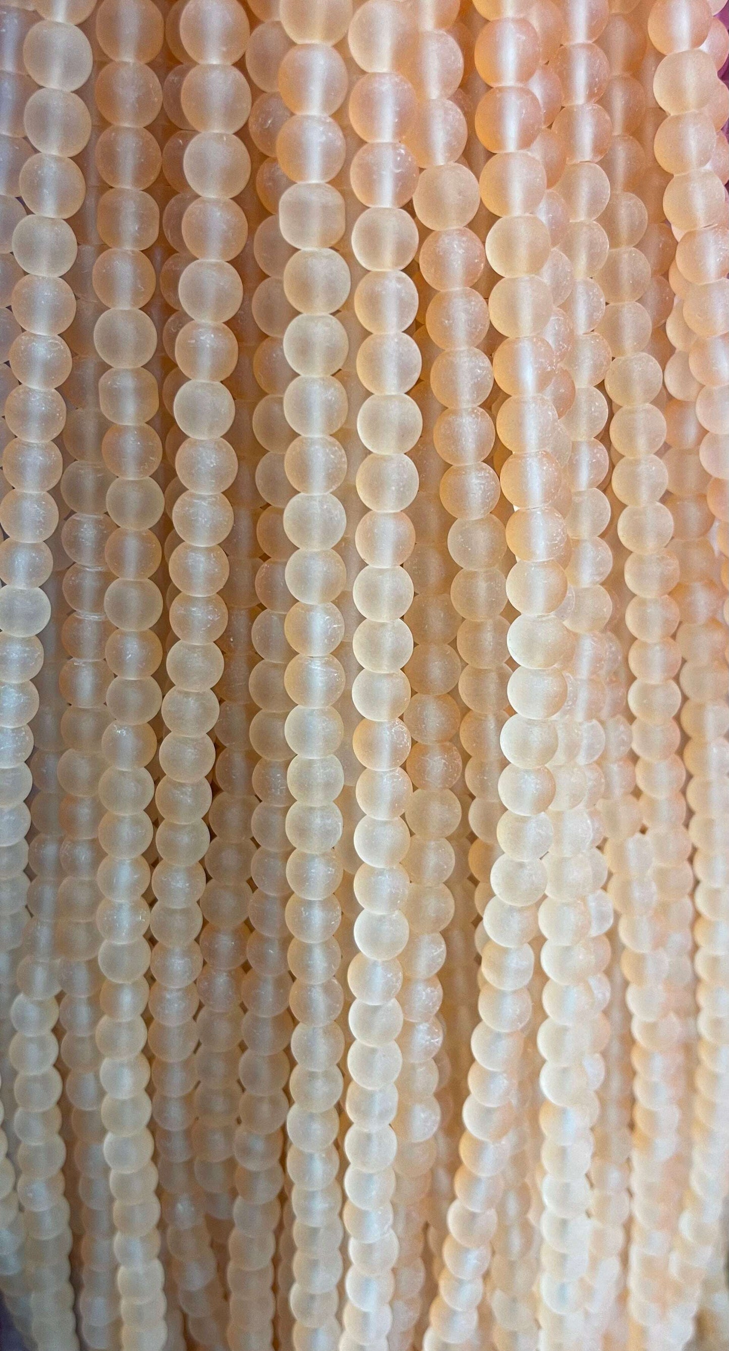 Matte beads 8mm