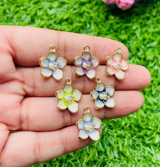 Charms 3d pendant 6 pcs