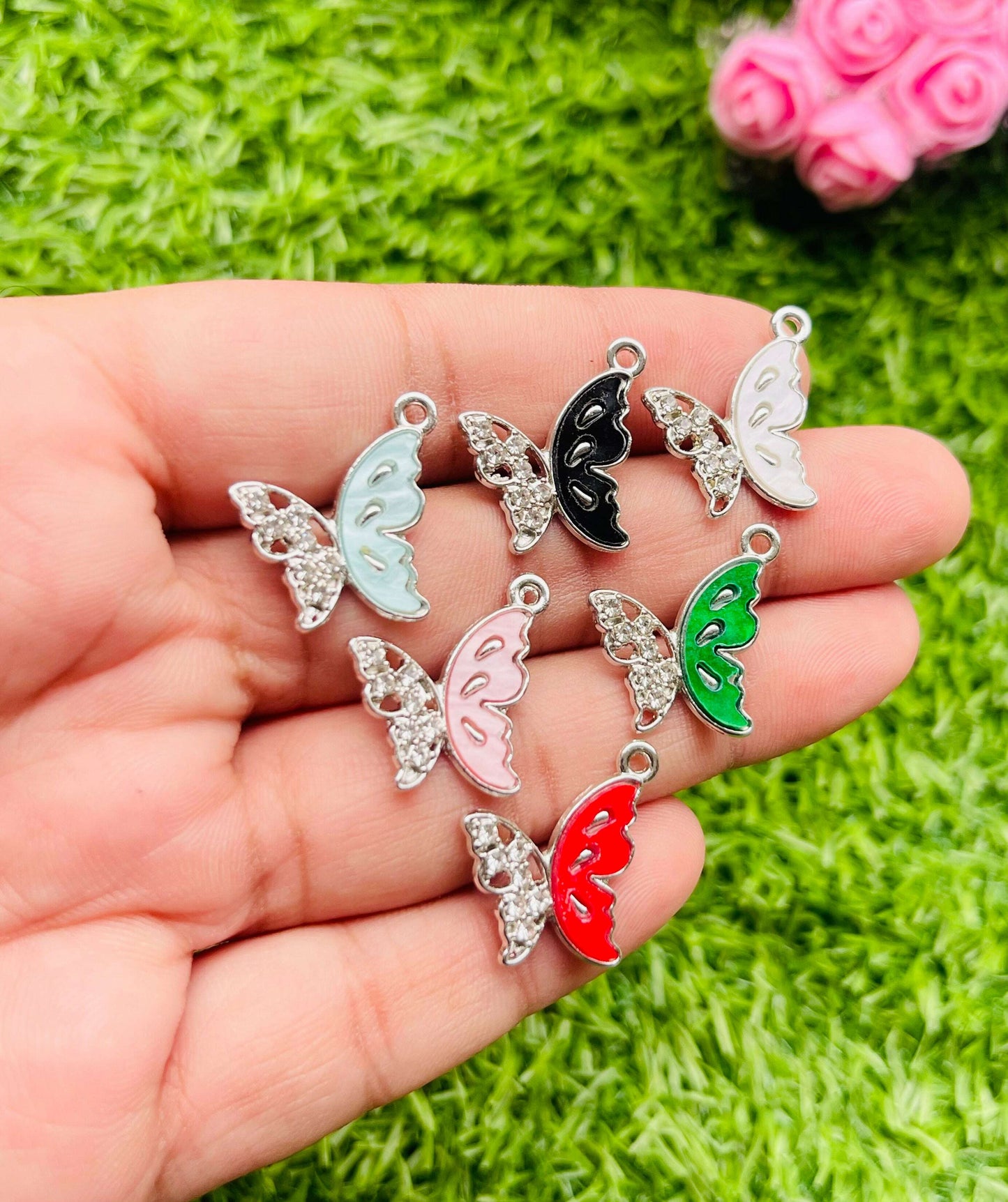 Charms 3d pendant 6 pcs