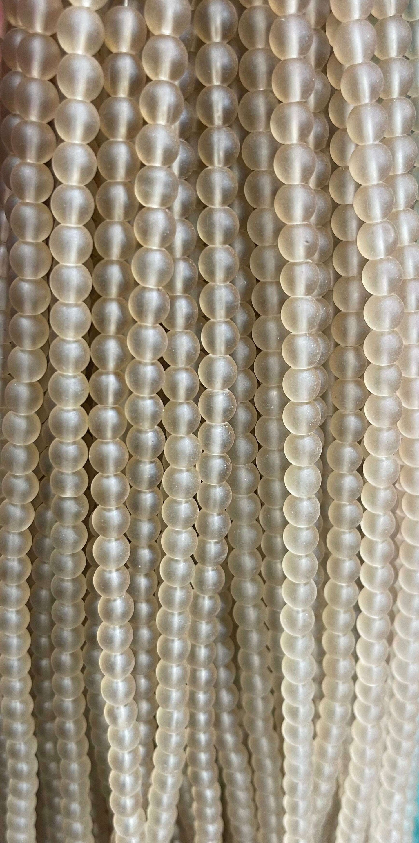 Matte beads 8mm