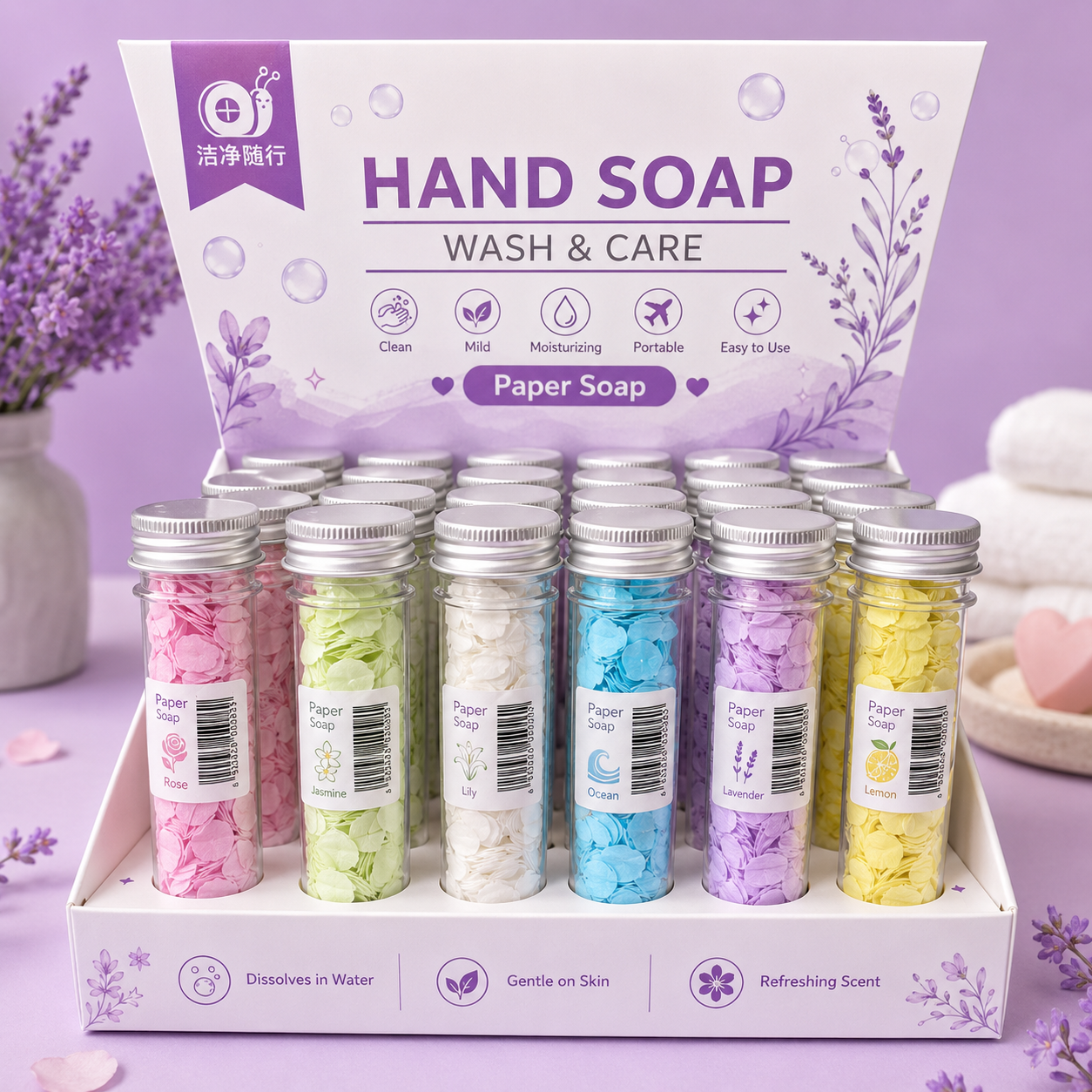 Paper Soap Single/Box