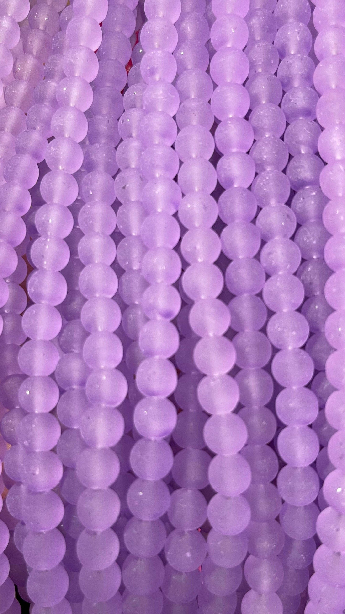 Mate glass beads 8mm