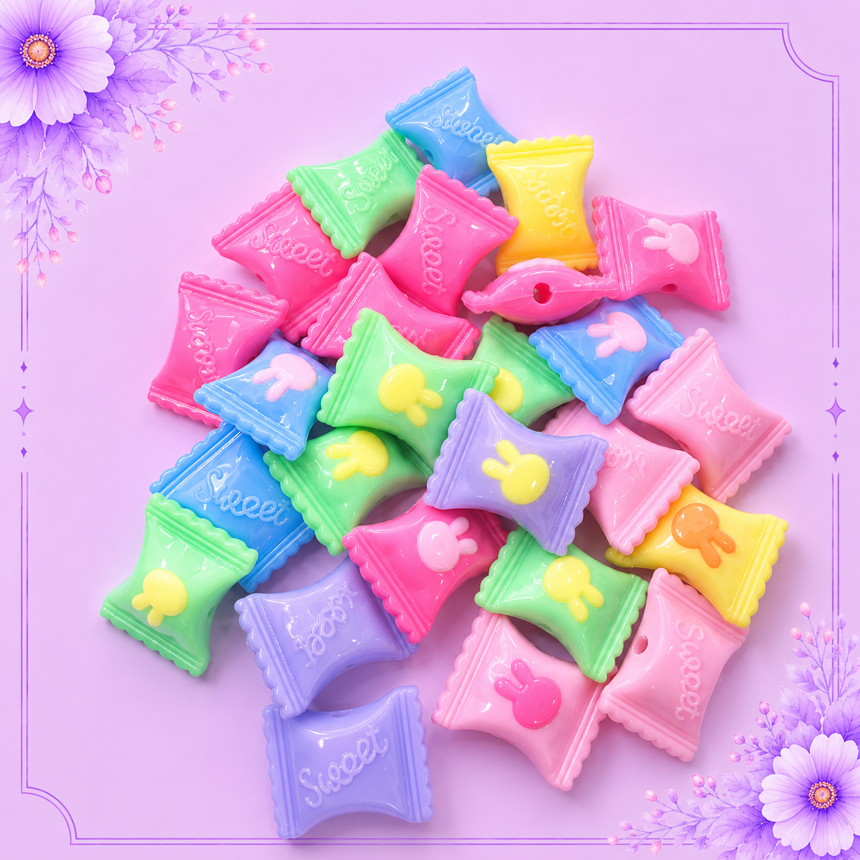 Pastel Sweet Candy Beads