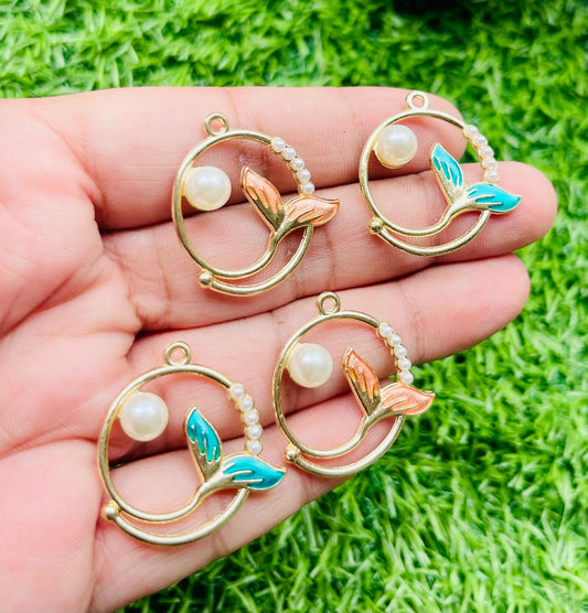 Charms 3d pendant 6 pcs