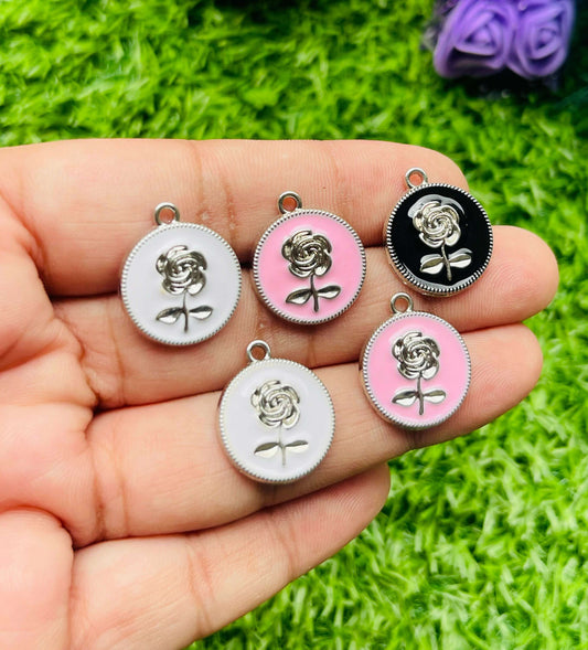 Charms 3d pendant 6 pcs
