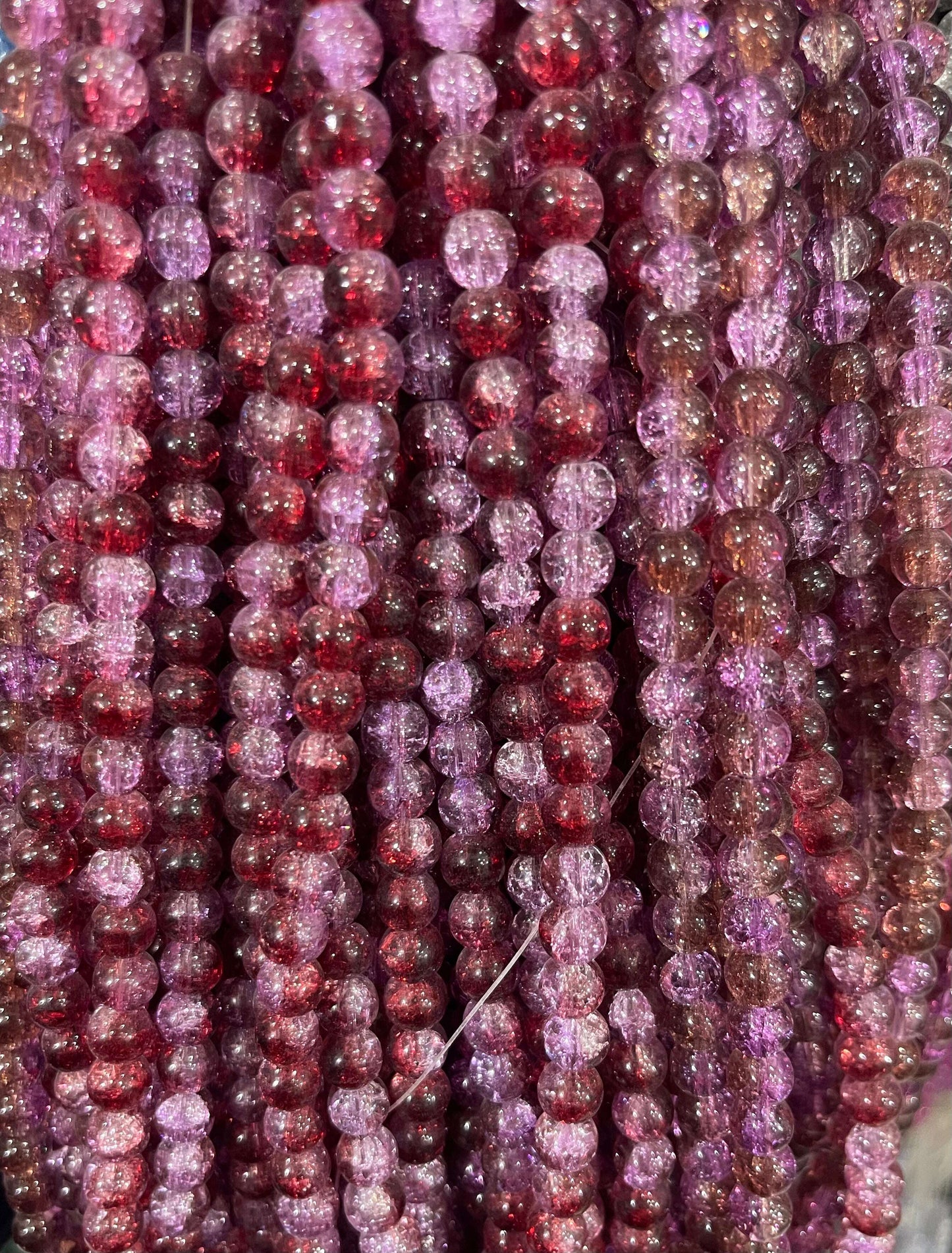 Crack beads 8mm