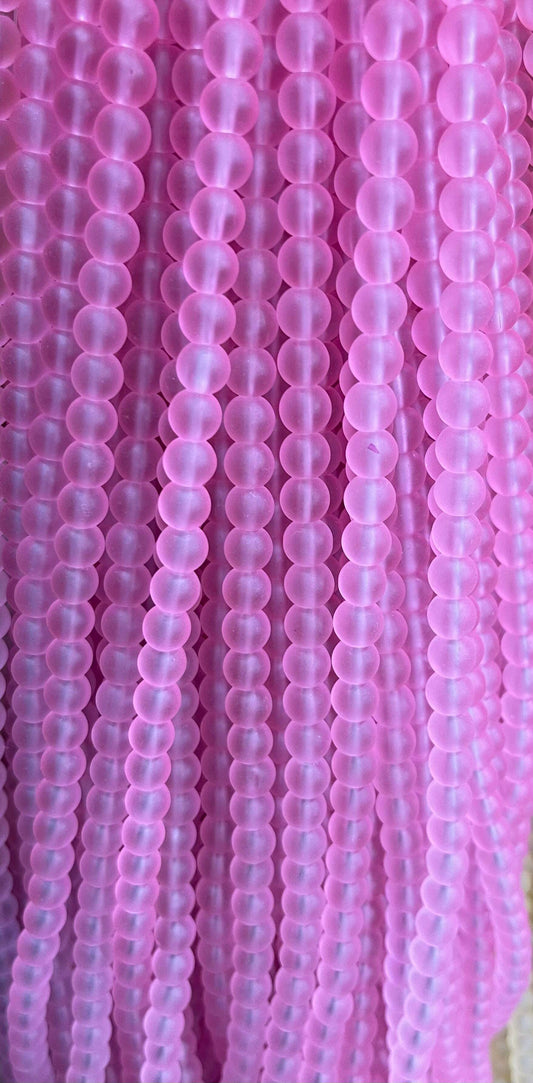 matte beads 8mm
