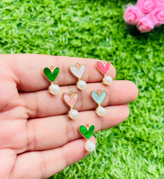 Charms 3d pendant 6 pcs