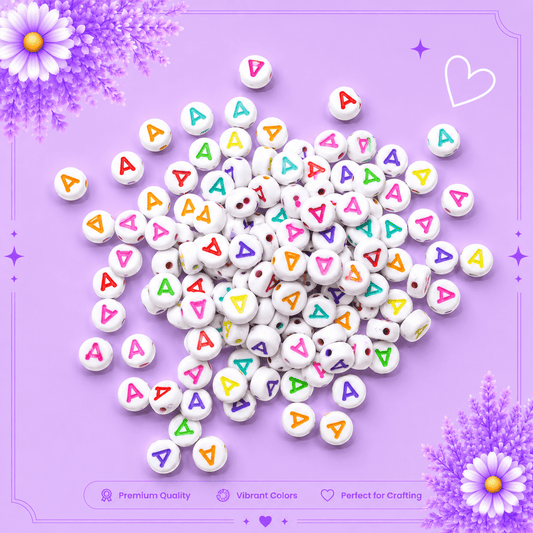 Colorful Alphabet Beads