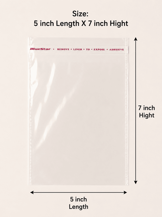 5x7inch packing Pouch