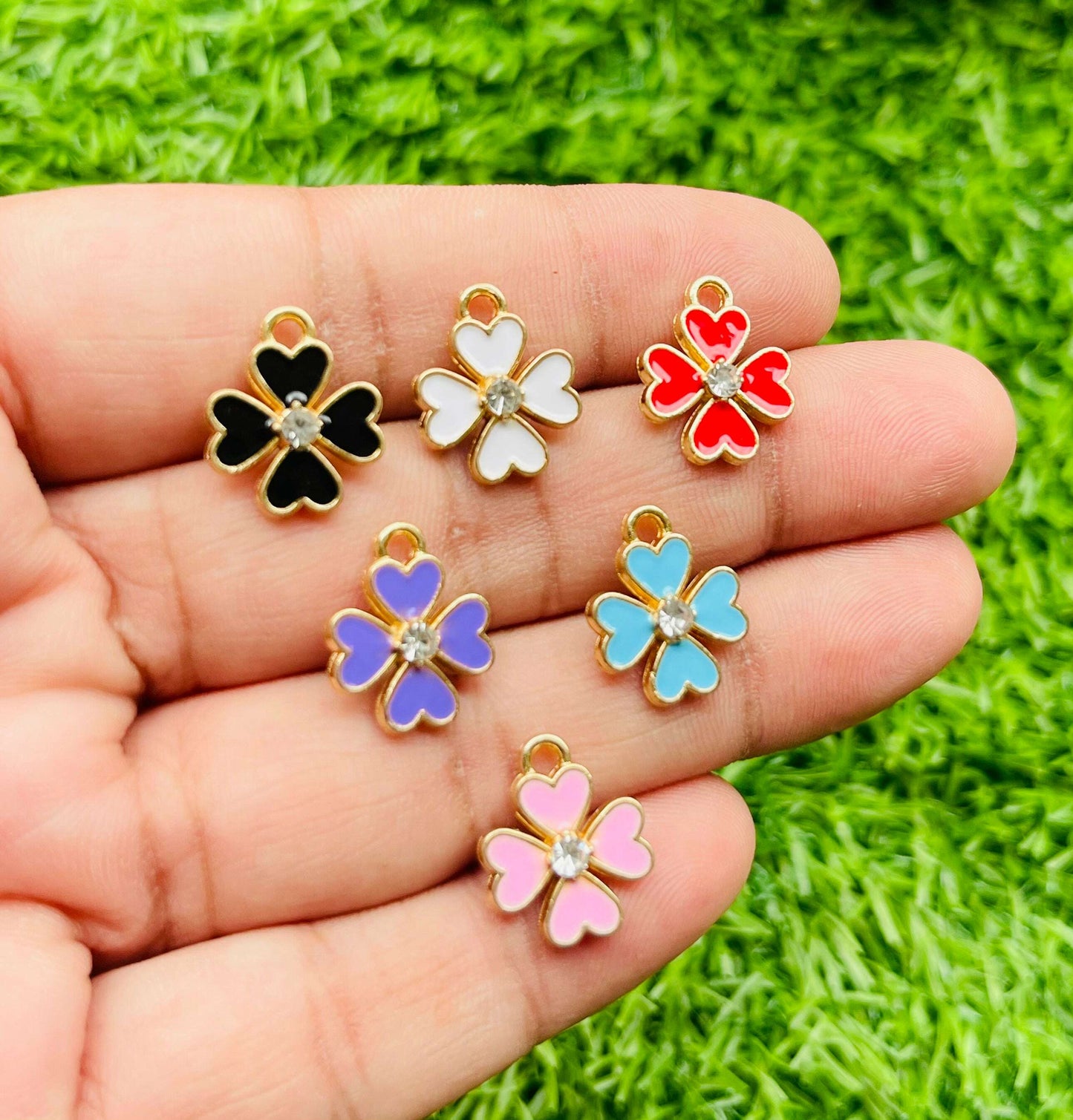 Charms 3d pendant 6 pcs