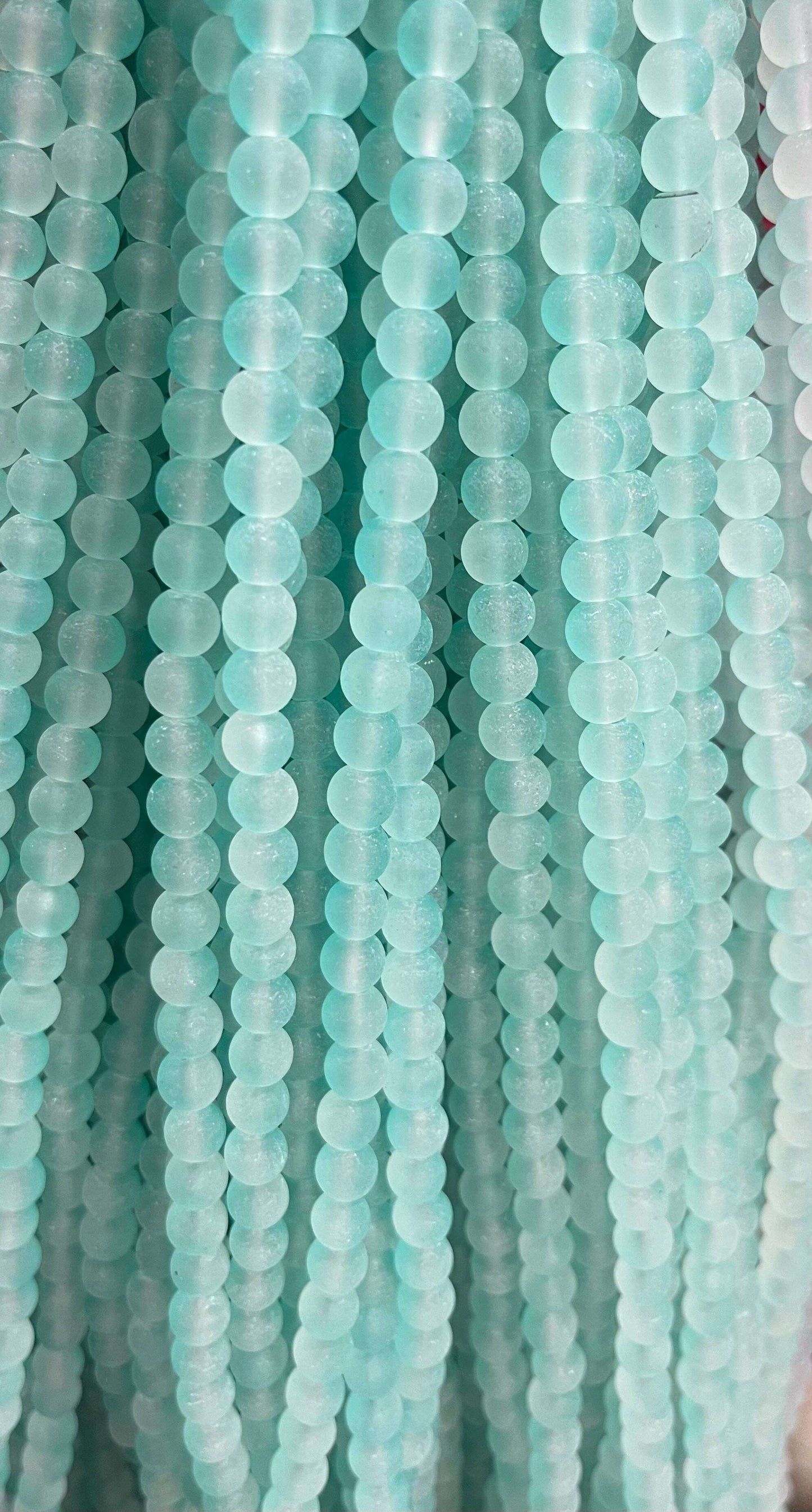 Matte beads 8mm