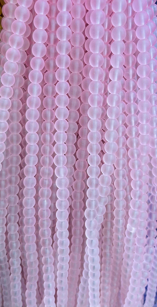Matte beads 8mm