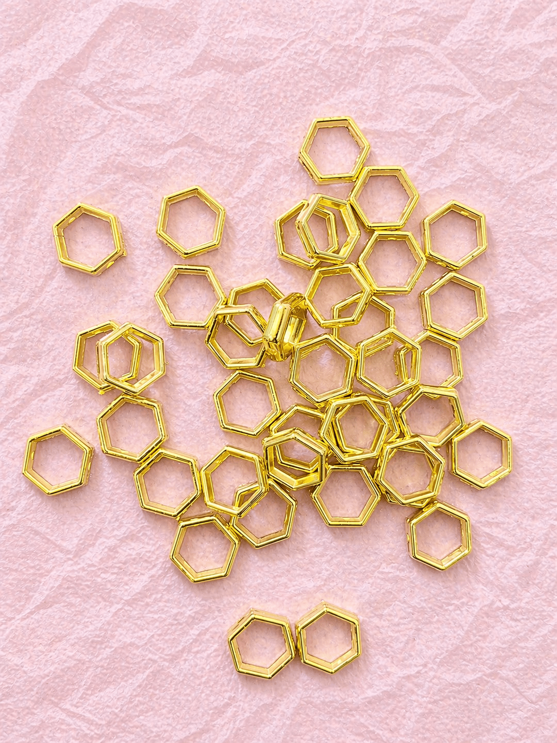 Hexagon Style Hollo Rings