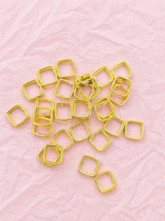 Square Style Hollo Rings