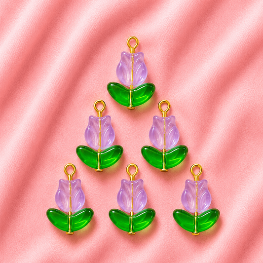 Ready Made Flower Tulips 6pcs