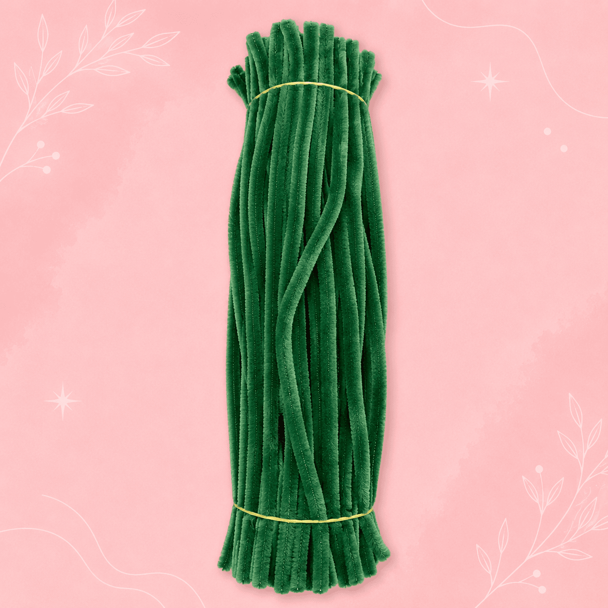 Pipe Cleaner Bundle(100pcs) Dark Green