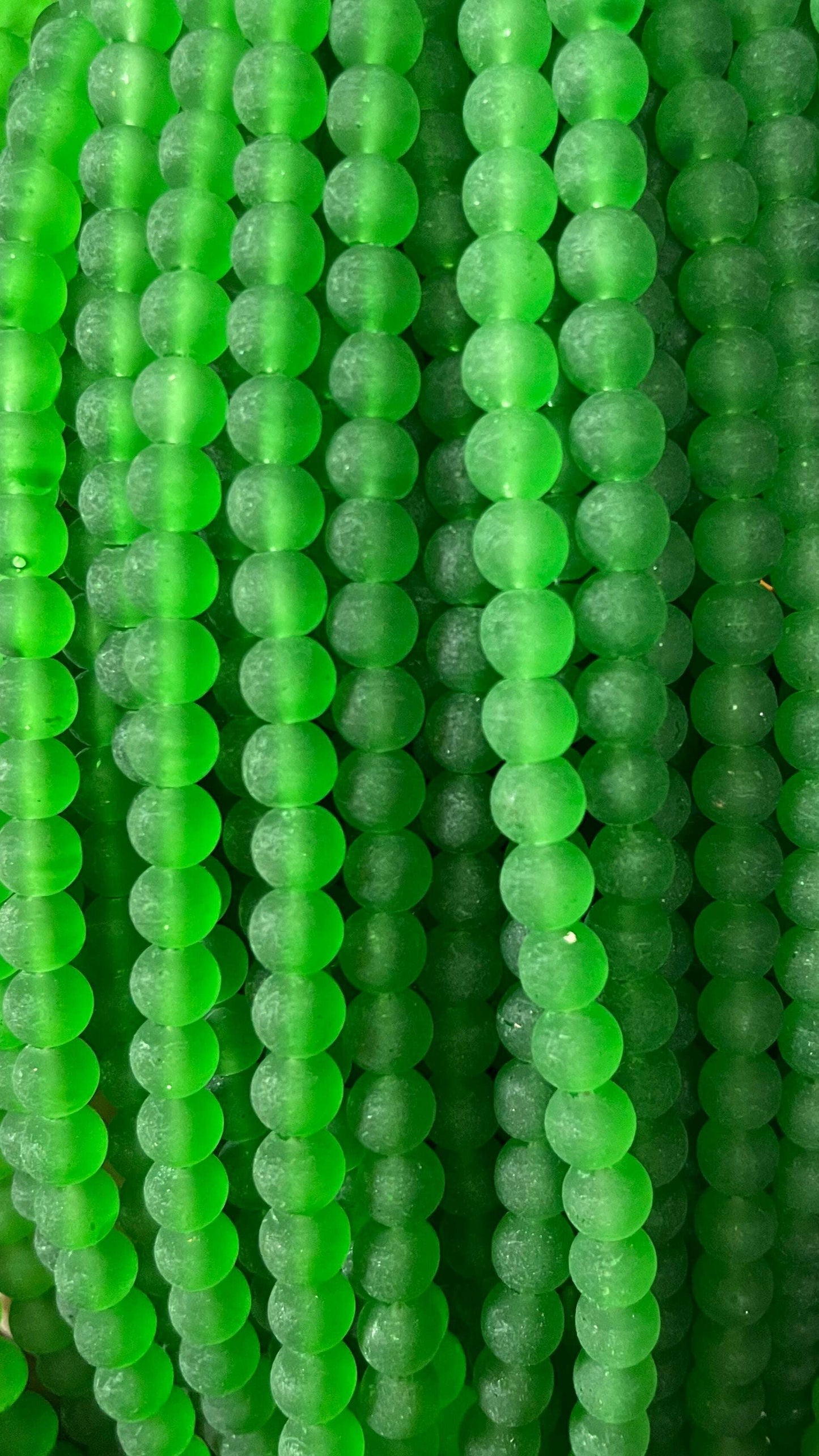 Mate glass beads 8mm
