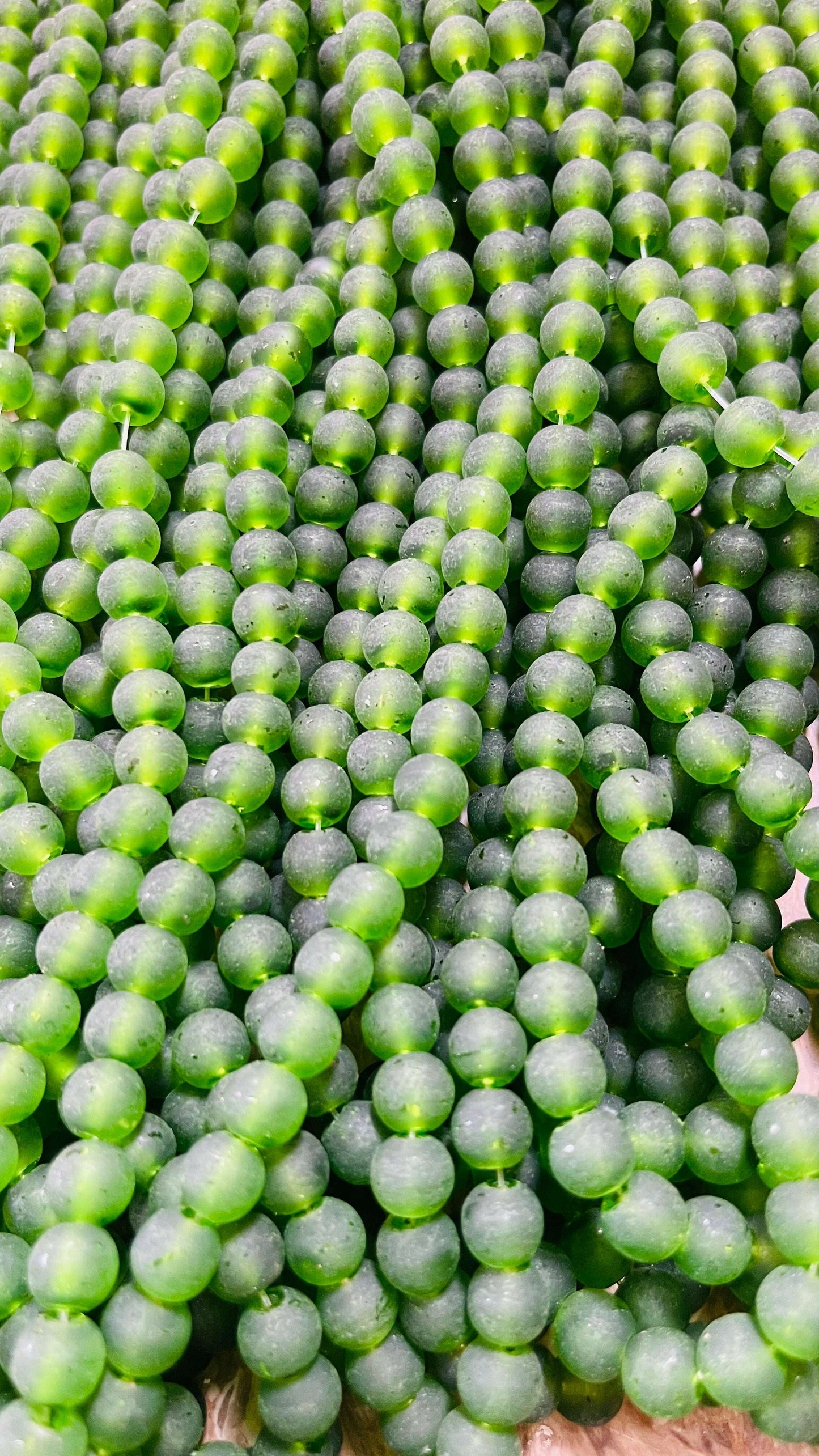 Mate glass beads 8mm