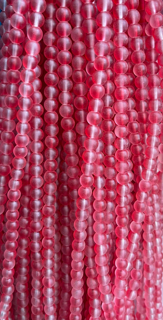 Matte beads 8mm